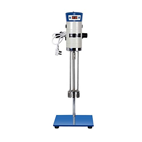 +UXI Laboratory High Speed Dispersing Homogenizer Emulsifier Capacity 40L 200-11000r/min 510W Digital Display Blender for Cosmetics 110v (110V)