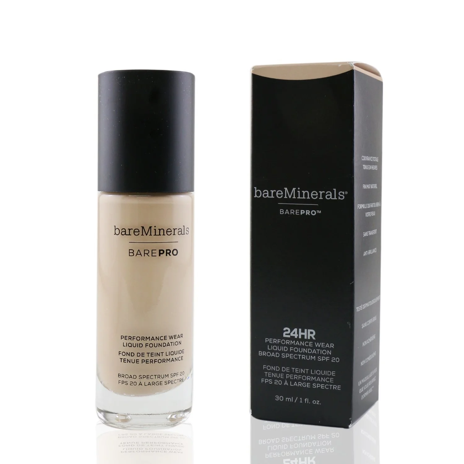 BareMinerals BarePro Performance Wear Liquid Foundation SPF20 - # 08 Golden Ivory  30ml/1oz