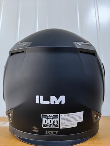 ILM Bluetooth Integrated Modular Flip up Full Face Motorcycle Helmet Sun Shield Mp3 Intercom Model 953/953 PRO