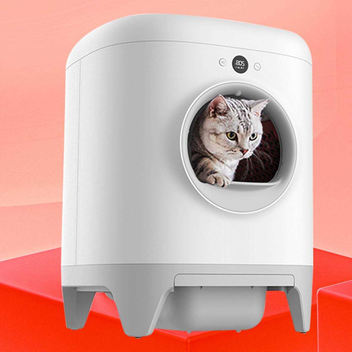 Petkit PuraX Self-Cleaning Wifi Enabled Automatic Cat Litter Box for Multiple Cats with Litter Mat - Pet Supplies online store