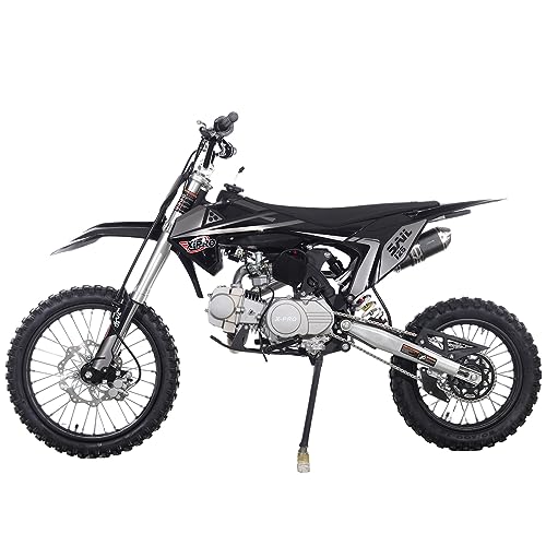 X-PRO Sail 125cc Zongshen Brand Engine Dirt Bike with 4-Speed Manual Transmission! Kick Start, Big 17"/14" Tires! (Orange)