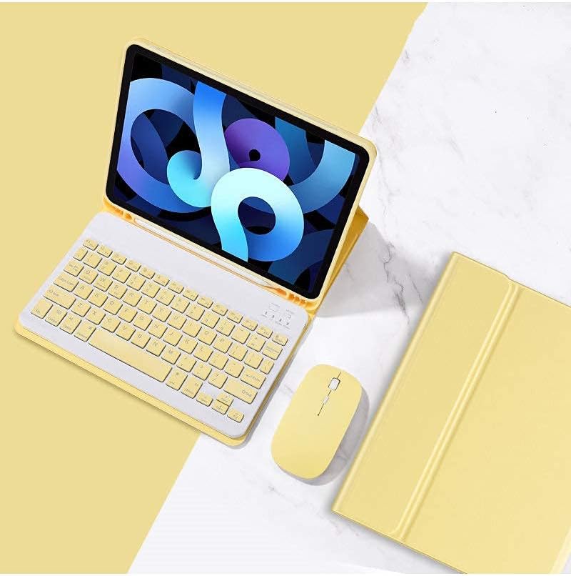 iPad 11" 2021/2020 Keyboard Case with Mouse,Backlits Detachable Slim Keyboard,Flip Folio Smart Cover with Keyboard for iPad Pro 11 inch 3rd/2nd Gen