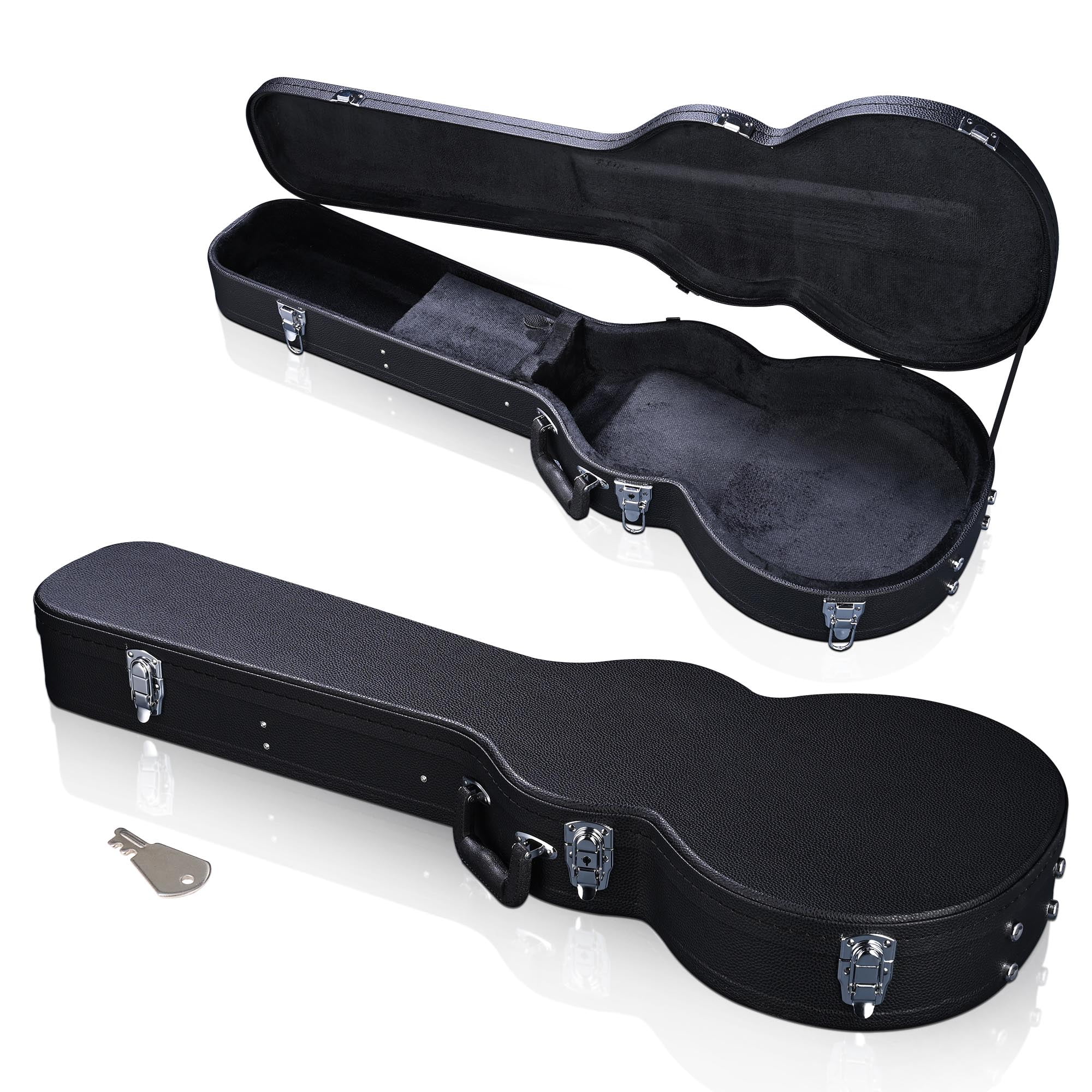 Yescom Electric Guitar Hard Case for LP Les Paul Style Electric Guitar Wooden Hard Shell Lockable - Radiant Selections