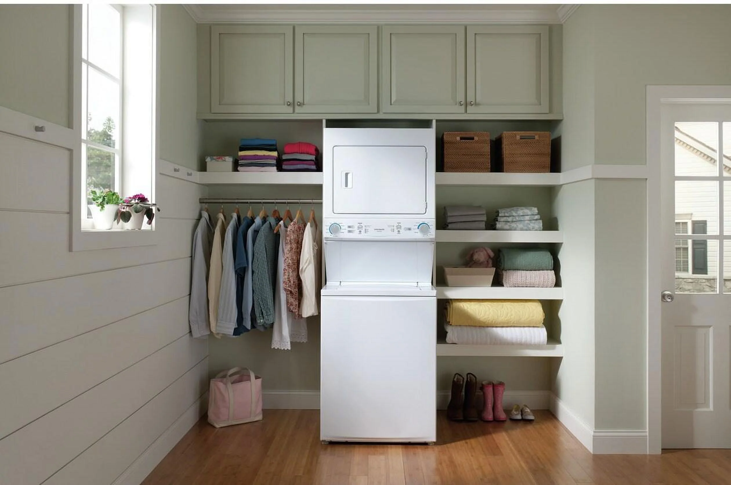 Frigidaire Flcg7522a Electric Washer / Dryer Laundry Center - White