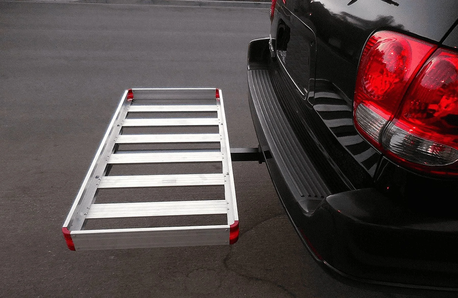 MaxxHaul 70422 Hitch Mount Aluminum Cargo Carrier, 500 lb Capacity
