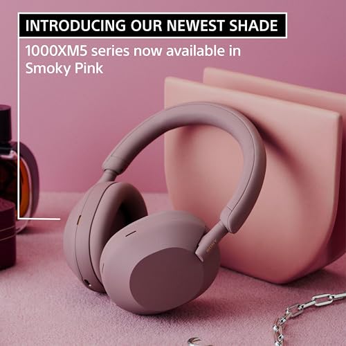 Sony WH-1000XM5 The Best Wireless Noise Canceling Headphones, Auto NC Optimizer, 30-Hour Battery, Alexa Voice Control, Black