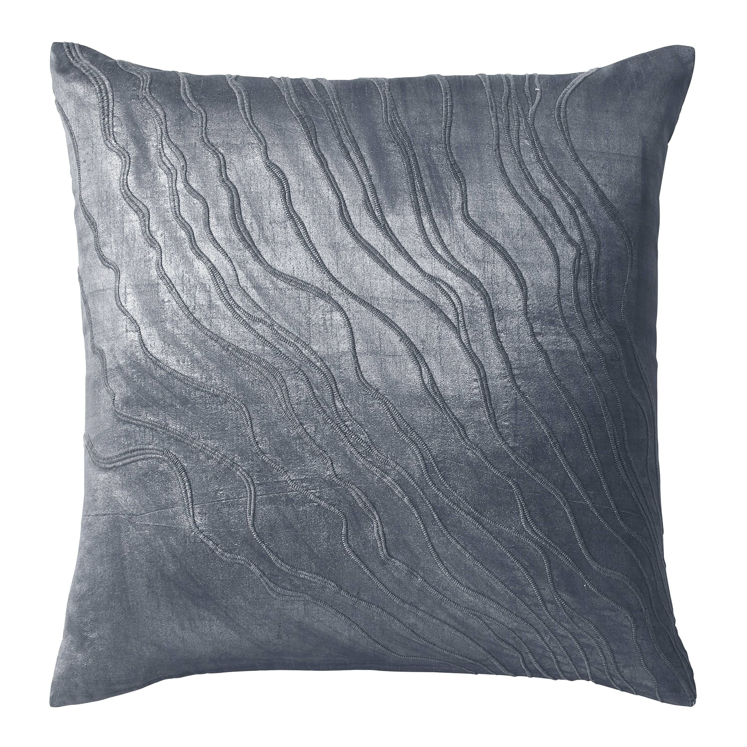 Donna Karan New York Current Duvet Cover - Full/Queen / Grey
