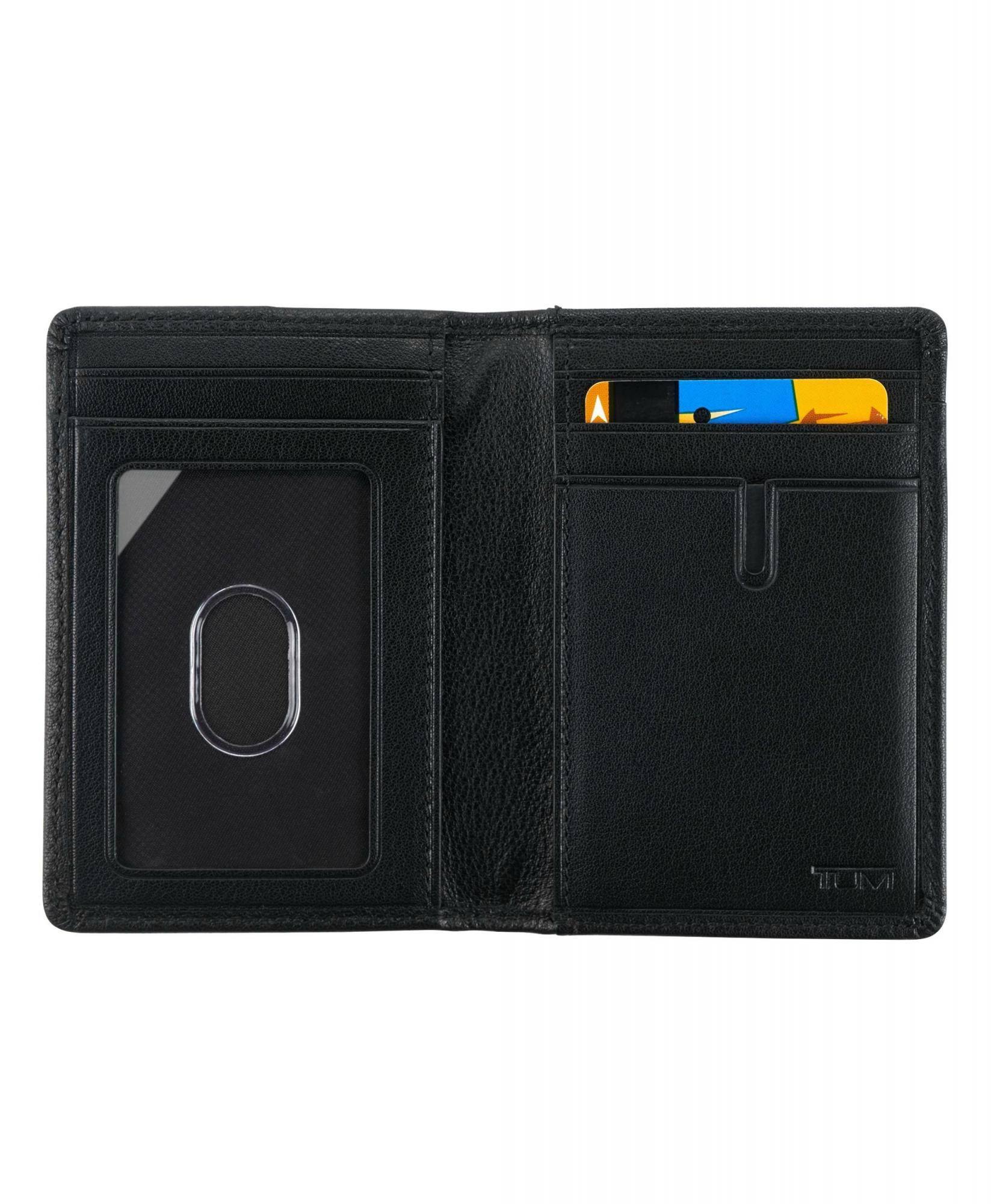 Tumi Nassau Multi Window Card Case Black