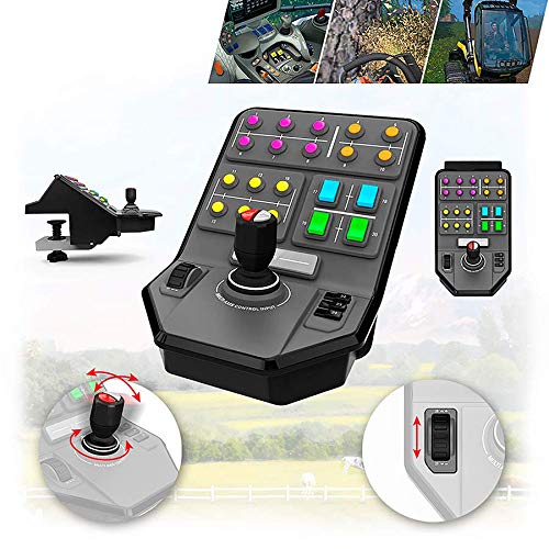 Logitech G Farm Simulator Heavy Equipment Bundle (2nd Generation), Steering Wheel Controller for Farm Simulation 2025 (and Previous Versions), Wheel