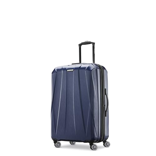 Samsonite Centric 2 Hardside Expandable Luggage with Spinner Wheels, Black, Carry-On 20-Inch