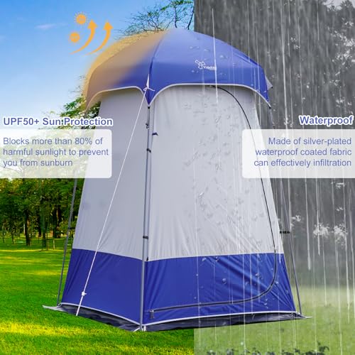 Outdoor Shower Tent Changing Room Privacy Portable Camping Shelters