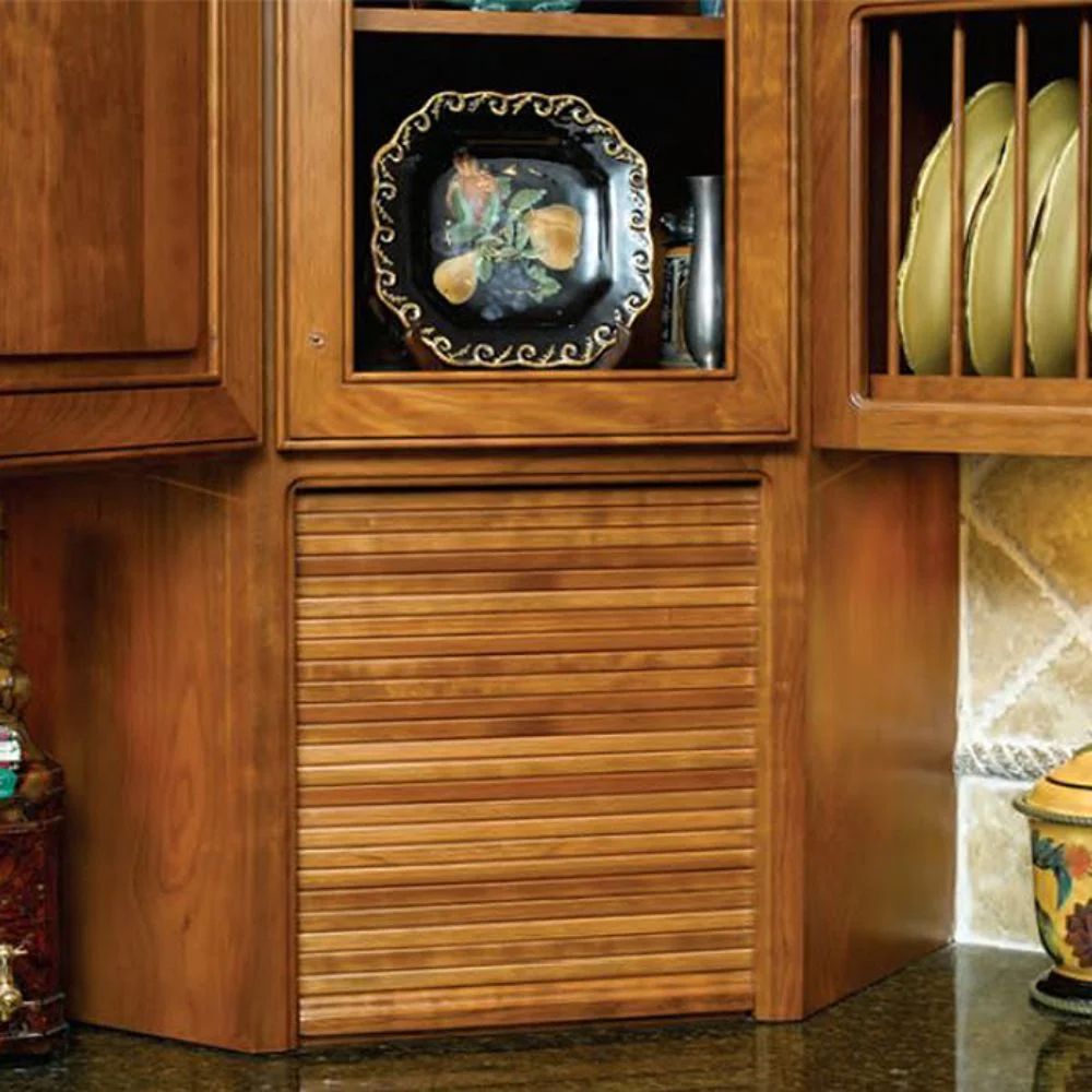 Tambour Door Kit, Red Oak, 30"w x 18-1/2"H