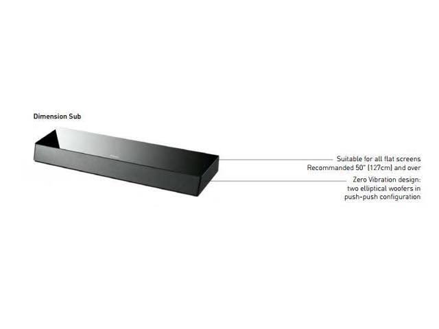 Focal | Dimension Discrete Soundbar with Sub