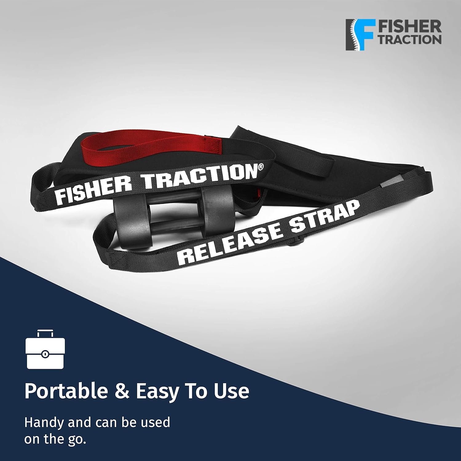 Fisher Traction Back Traction Device for Back Pain Relief, Posture Therapy Corrector