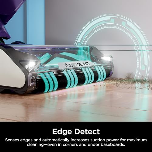 Shark Upright Vacuum, Stratos with DuoClean PowerFins, HairPro, Powered Lift-Away, Self-Cleaning Brushroll, & Odor Neutralizer Technology, Navy