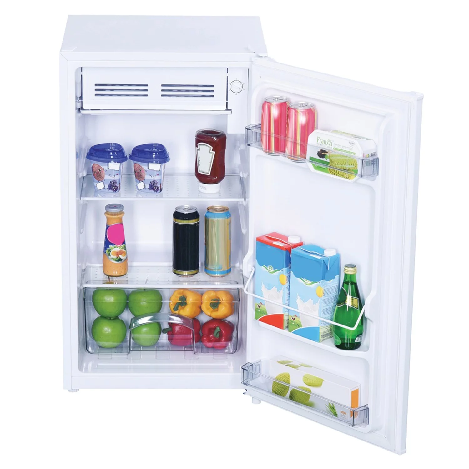 Danby DCR033B1WM 3.3 Cu. ft. Compact Fridge in White