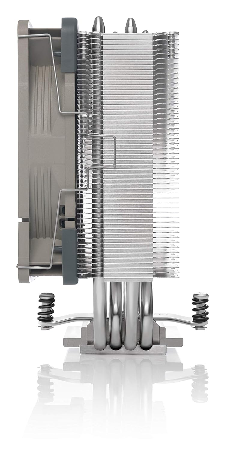 Noctua NH-U12S Redux, High Performance CPU Cooler with NF-P12 redux-1700 PWM 120mm Fan (Grey) Pack of 2