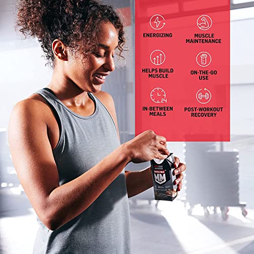 Muscle Milk Pro Series Protein Shake, Knockout Chocolate, 4 Count