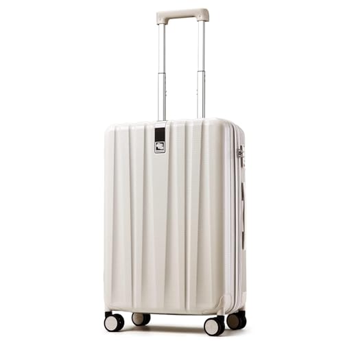 Hanke 29 Inch Luggage Suitcases With Spinner Wheels Lightweight PC hardside Rolling Suitcase With Travel Lock, Checked-Large 29-Inch(Blackish Green)