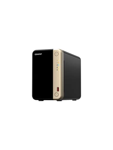 QNAP TS-464-8G-US 4 Bay High-Performance Desktop NAS with Intel Celeron Quad-core Processor