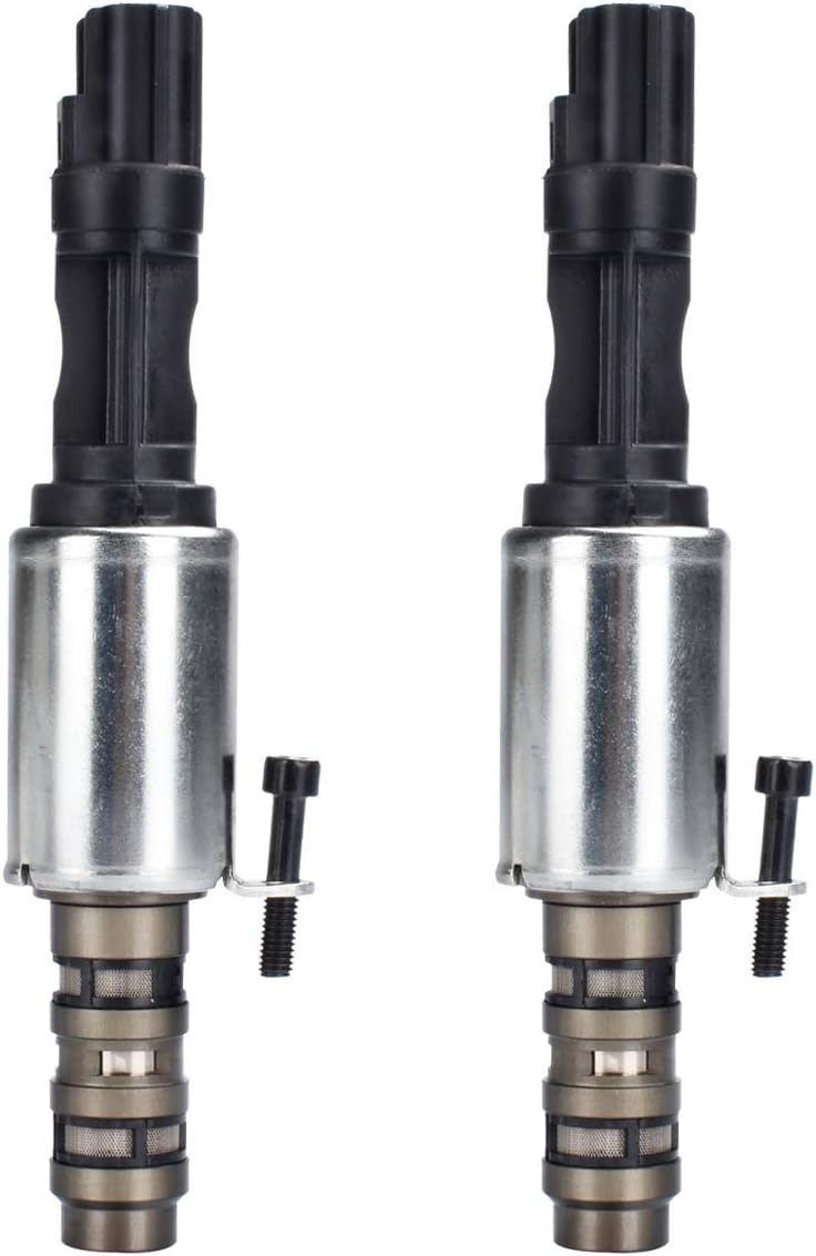 2 PCS Camshaft Variable Valve Timing Solenoid VCT Solenoid 8L3Z-6M280-B 8L3Z-6M280-A Replacement for 2004 2005 2006 2007 F150 Mustang Sport Trac 3V