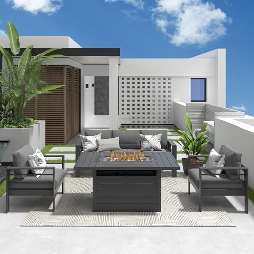 Solaste Aluminum Patio Furniture Set
