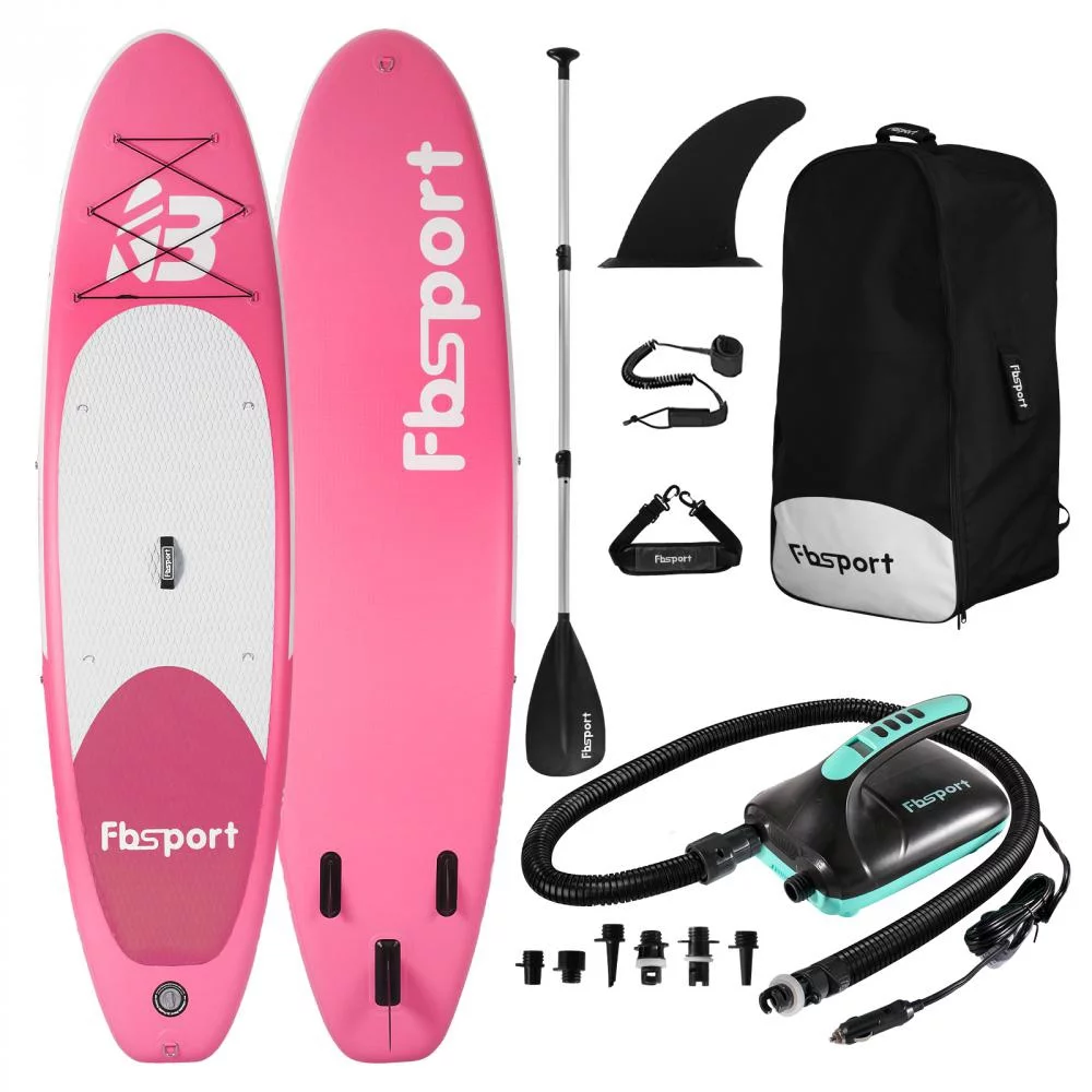 Fbsport Electric Inflatable Paddle Board, Stand UP Paddleboard 11' Length with Electric Pump SUP Accessories
