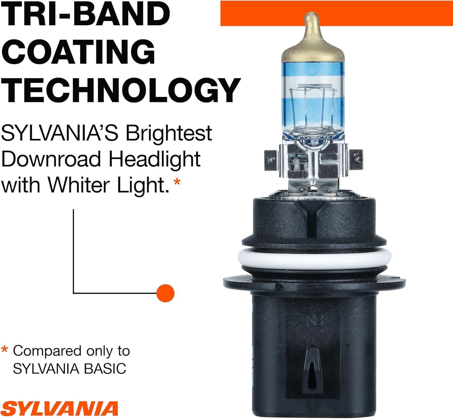 SYLVANIA - 9004 SilverStar Ultra - High Performance Halogen Headlight Bulb, High Beam, Low Beam and Fog Replacement Bulb