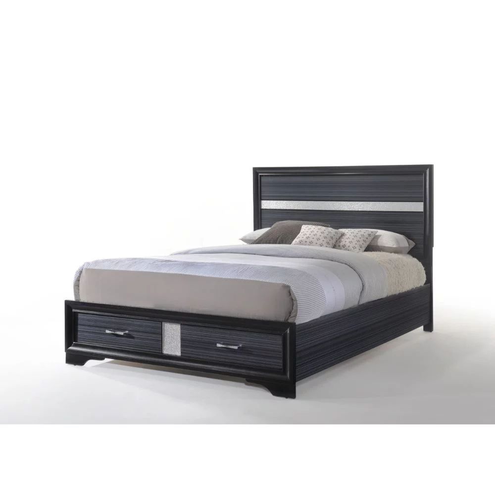 DAE 5-Piece Bedroom Set Bed, Dresser, Chest and 2 Nightstands