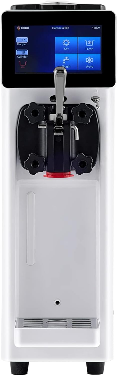 VEVOR Commercial Ice Cream Maker, 10-20L/H Yield