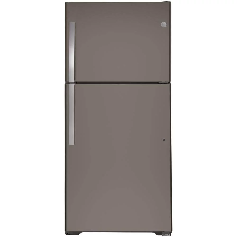 GE GTS22KMNRES 21.9 Cu. Ft. Slate Top Freezer Refrigerator