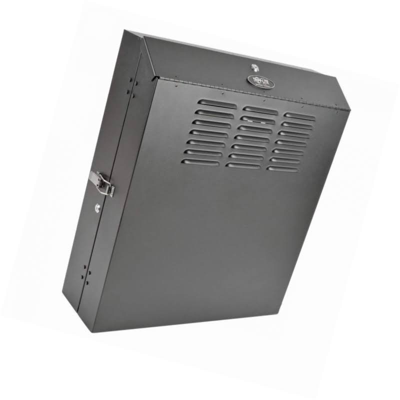 Tripp Lite 6U Wall Mount Low Profile Secure Rack Enclosure Cabinet Vertical Rack SRWF6U