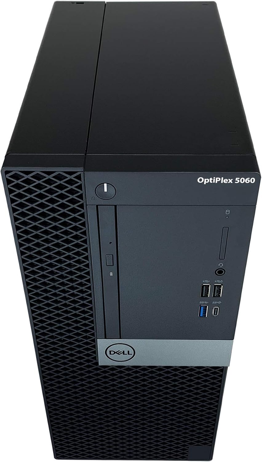 Dell Optiplex 5060 Tower Desktop - 8th Gen Intel Core i7-8700 3.20GHz (Up to 4.60GHz), 16GB DDR4 2666MHz Memory, 512GB SSD, Intel UHD Graphics 630