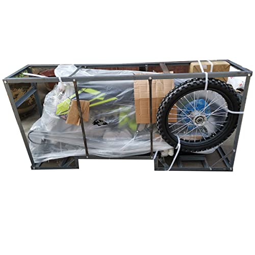 X-PRO Sail 125cc Zongshen Brand Engine Dirt Bike with 4-Speed Manual Transmission! Kick Start, Big 17"/14" Tires! (Orange)
