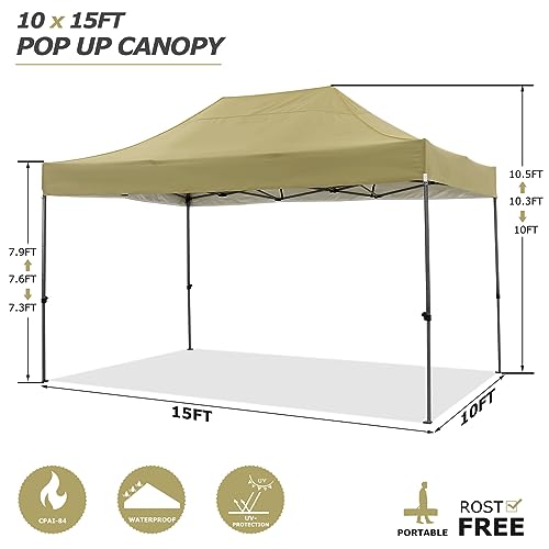 COBIZI 13x26 Pop Up Tent 13x26 Canopy with Sidewalls Heavy Duty Canopy Party Tent for Parties