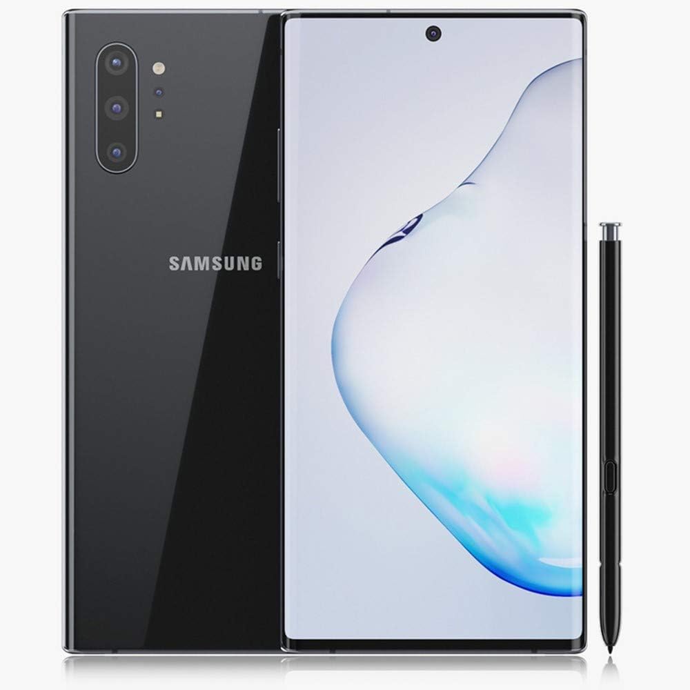 SAMSUNG Galaxy Note 10+ Plus (256GB, 12GB) 6.8" QHD+ AMOLED, Snapdragon 855, 4300mAh Battery, 4G LTE Fully Unlocked (T-Mobile, Verizon