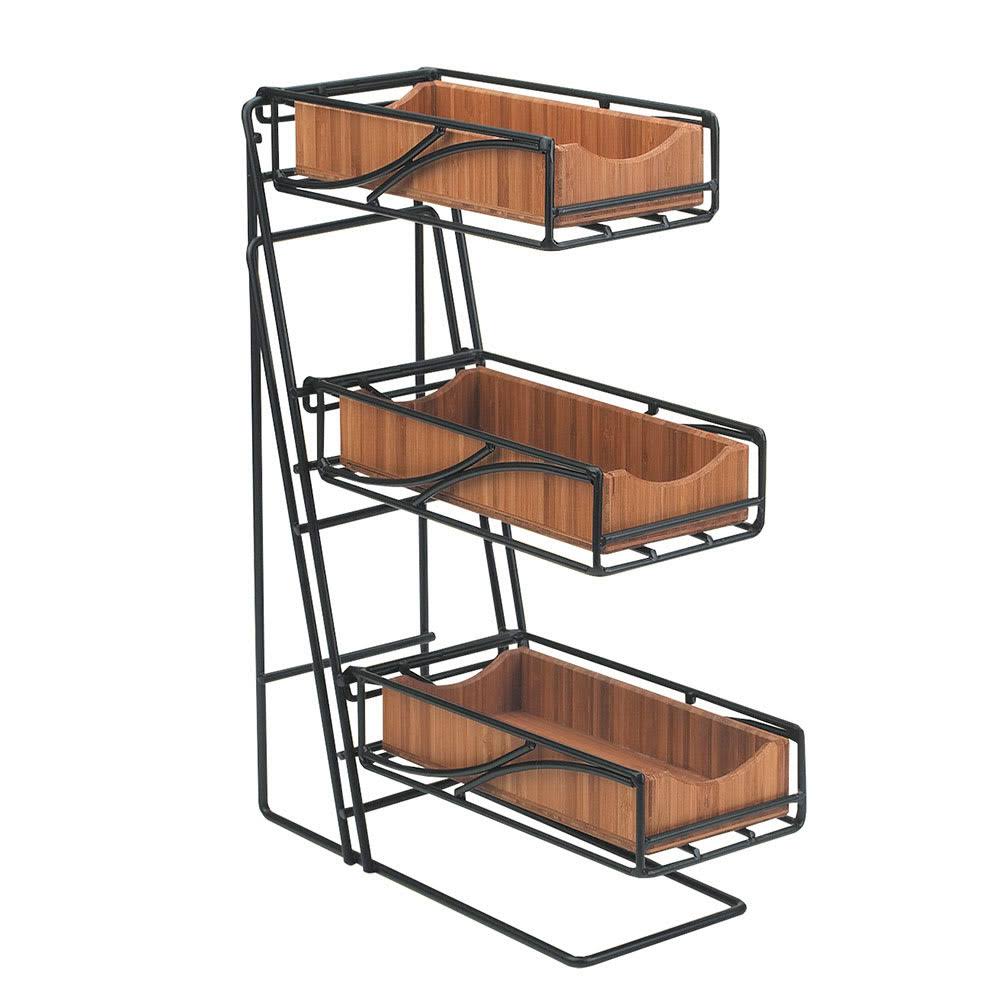 Cal-Mil 3-Tier Flatware / Condiment Display | Equipment