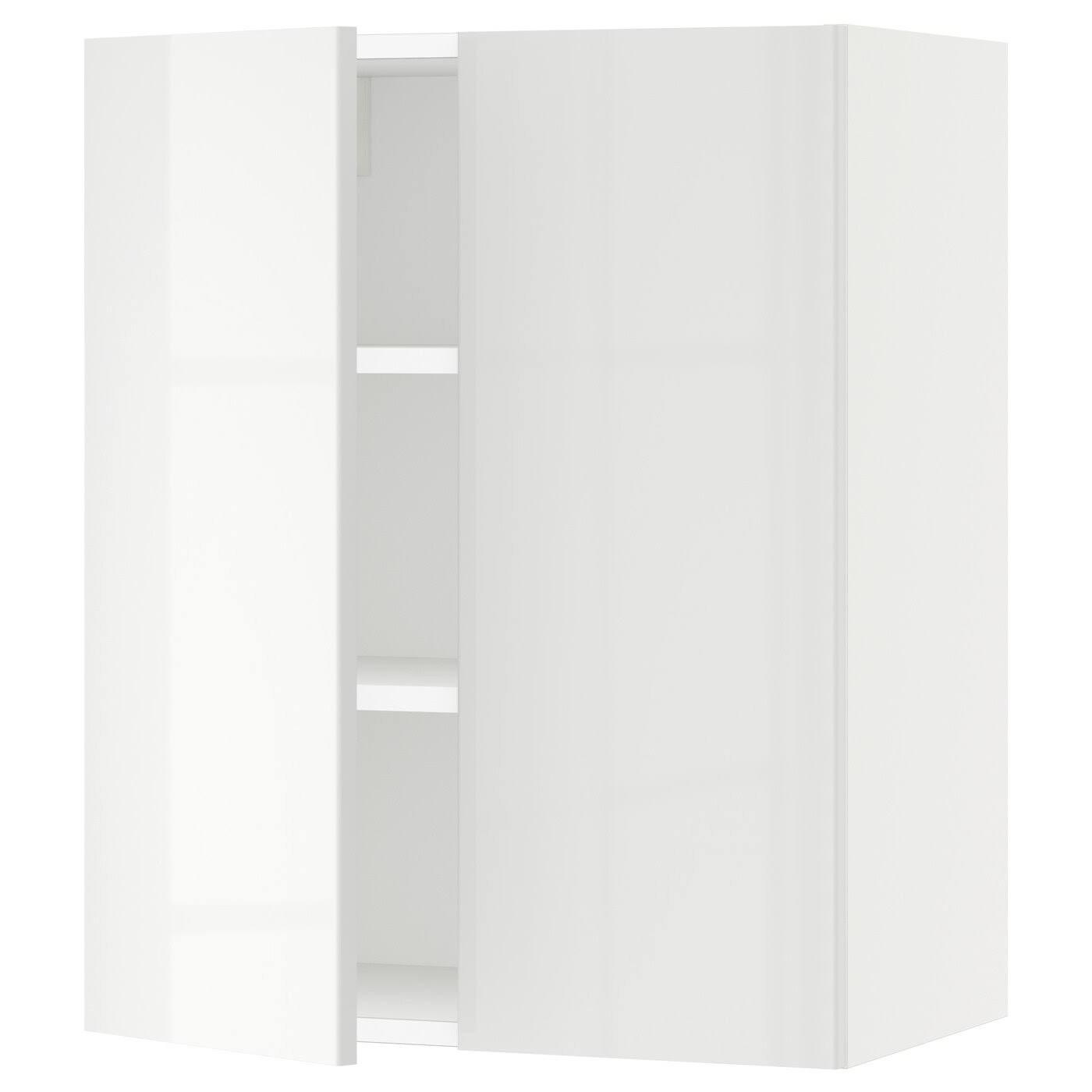 IKEA - SEKTION Wall Cabinet with 2 Doors, white/Ringhult White, 24x15x30 59338636