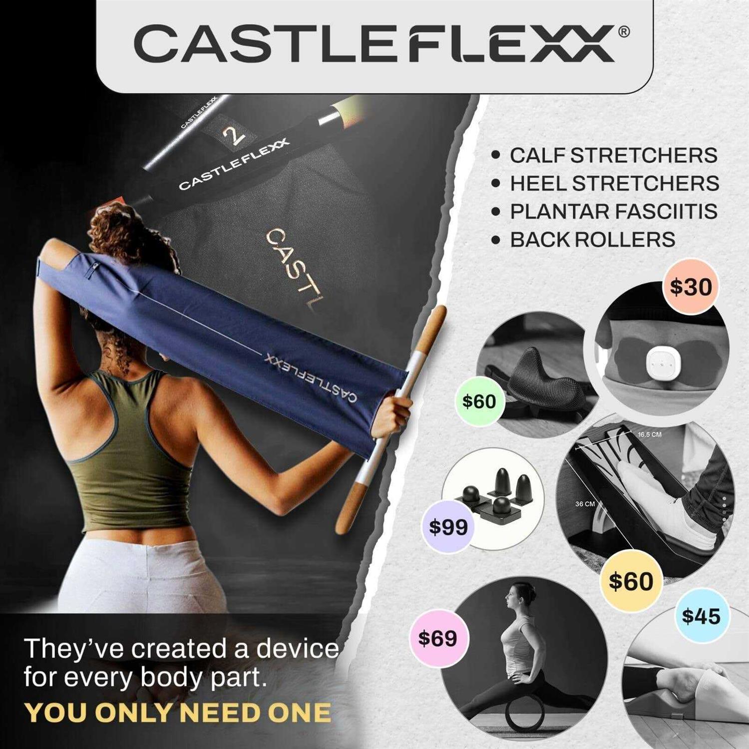 Castleflexx Large Mobility and Full Body Strengthening Device - Sports Supplies Online Store