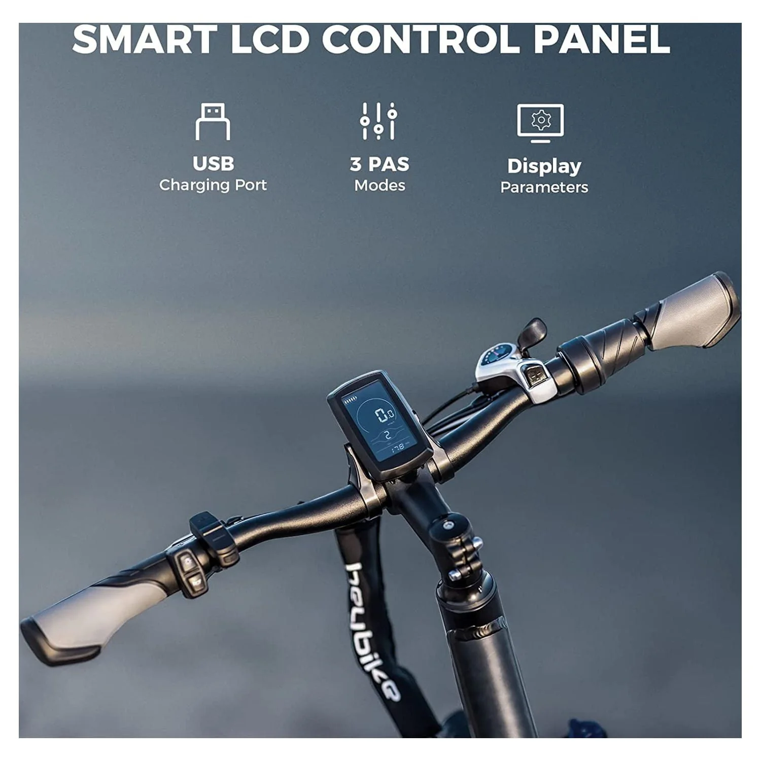 Heybike Explore Electric Bike for Adults, 750W Brushless Motor with 48V 20AH Removable Battery, 26 Fat Tire Step-Thru Ebike