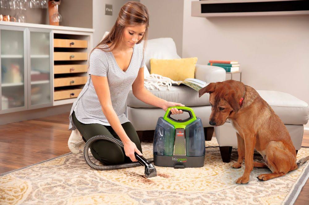 Bissell 2513G Little Green Proheat Portable Carpet Cleaner