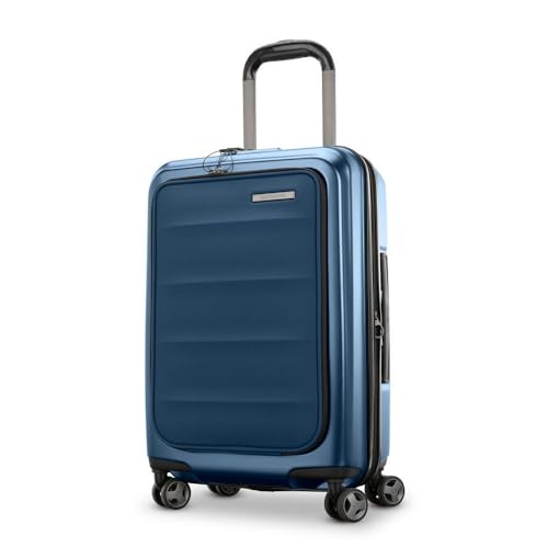 Samsonite Carry-On Pro Front Pocket Hardside Expandable 21-Inch Octiv Luggage: Durable & Impact Resistant, 360° Aero Trac Spinner Wheels