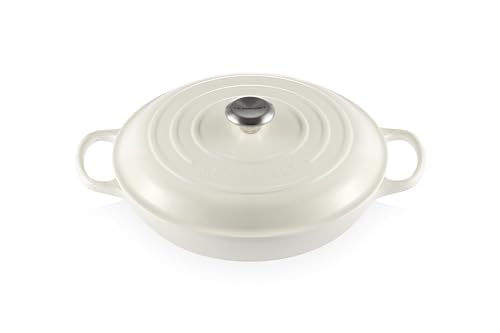 Le Creuset Enameled Cast Iron Signature Braiser, 3.5 qt., Marseille