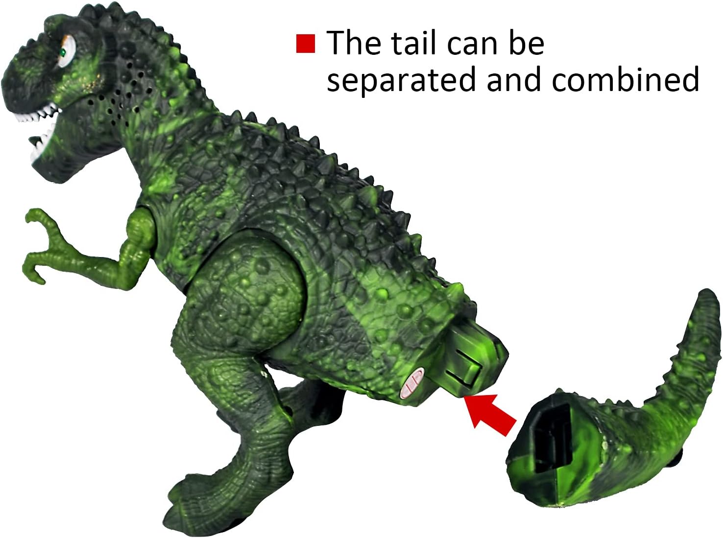 Walking Electronic Dinosaur Toy, Dinosaur T-Rex Interactive Robot Dino