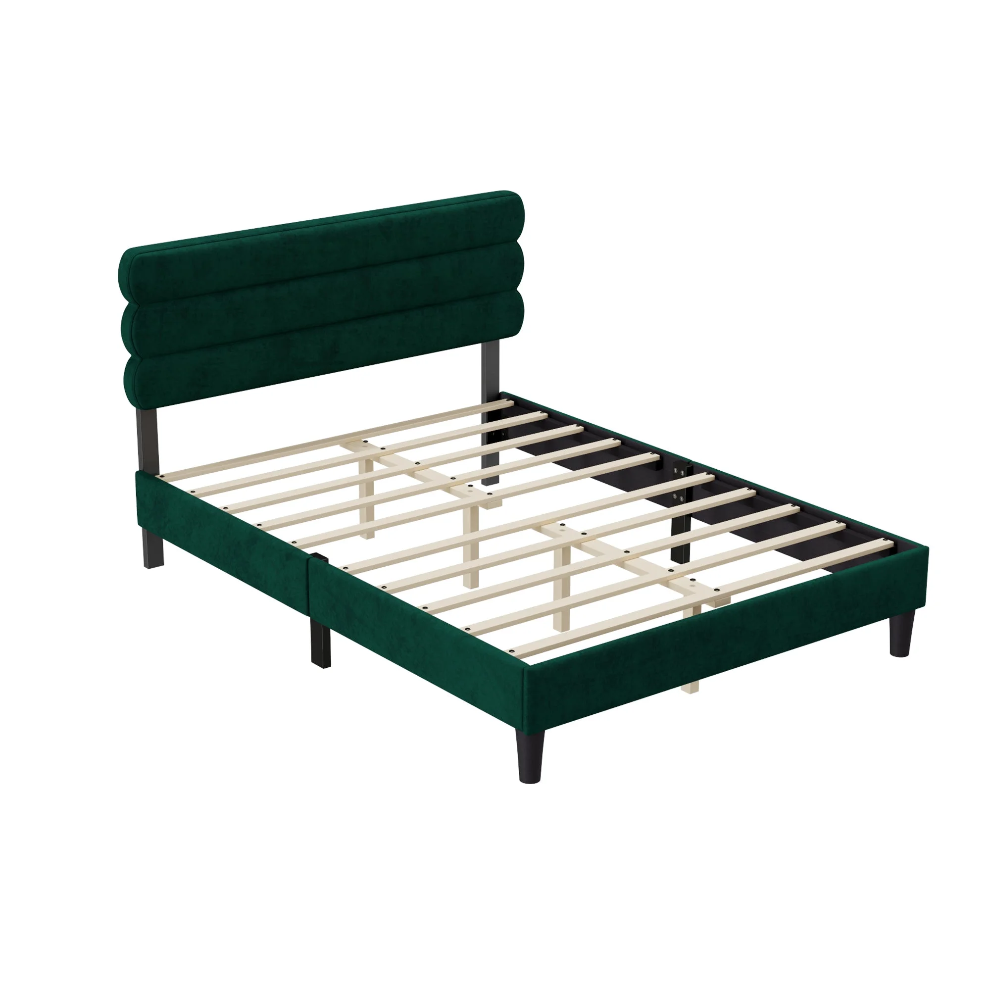 Wee Queen Size Bed Frame  - Green