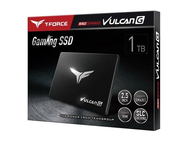 Team T-Force Vulcan G 2.5x22 1TB SATA III 3D NAND Internal Solid State Drive (SSD) T253TG001T3C301