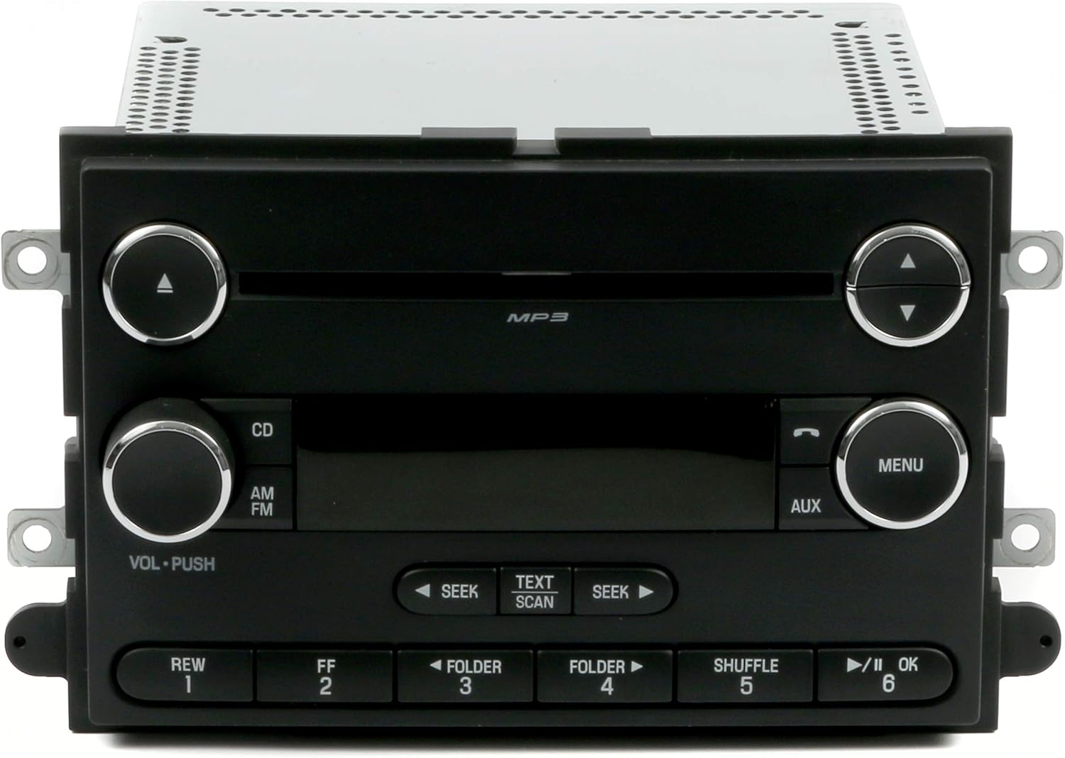 1 Factory Radio AM FM Single Disc CD MP3 Player Compatible with 2015 2016 2017 Ford Expedition EL1T-18C869-AA