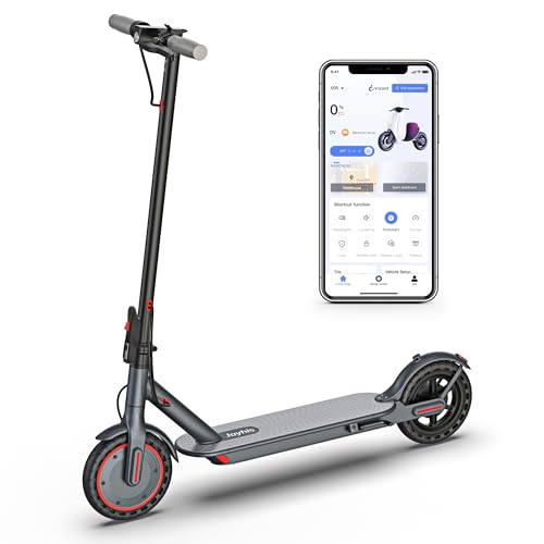 Electric Scooter Adults, Powerful 350W E-Scooter, Max 19 Mph & 15-19 Miles Range Scooters, Folding Scooters with 8.5" Solid Tires