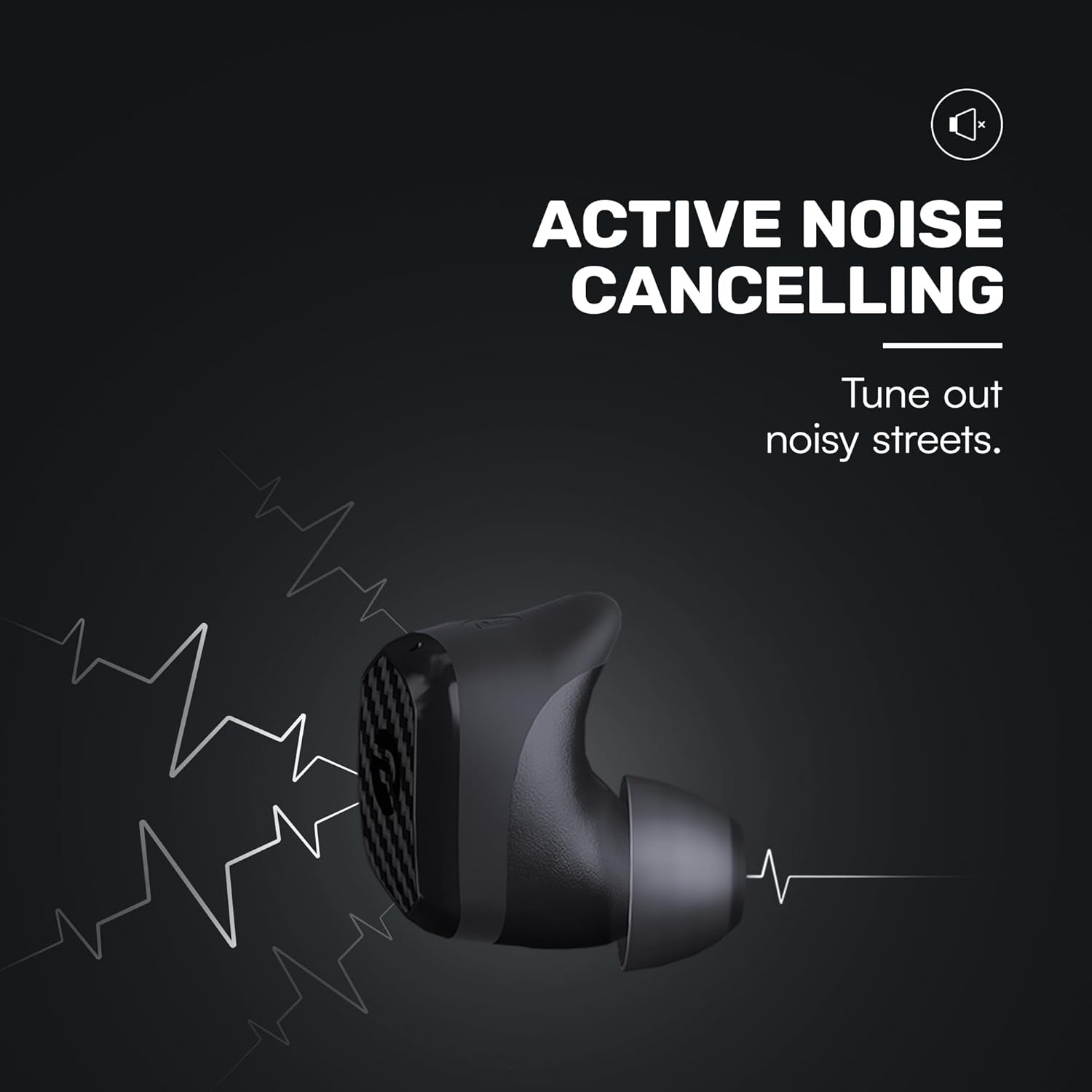Raycon Impact Earbuds Military-Grade Impact Resistant, IP67 Bluetooth Earbuds with Stereo Sound, 90 Hours of Battery Life