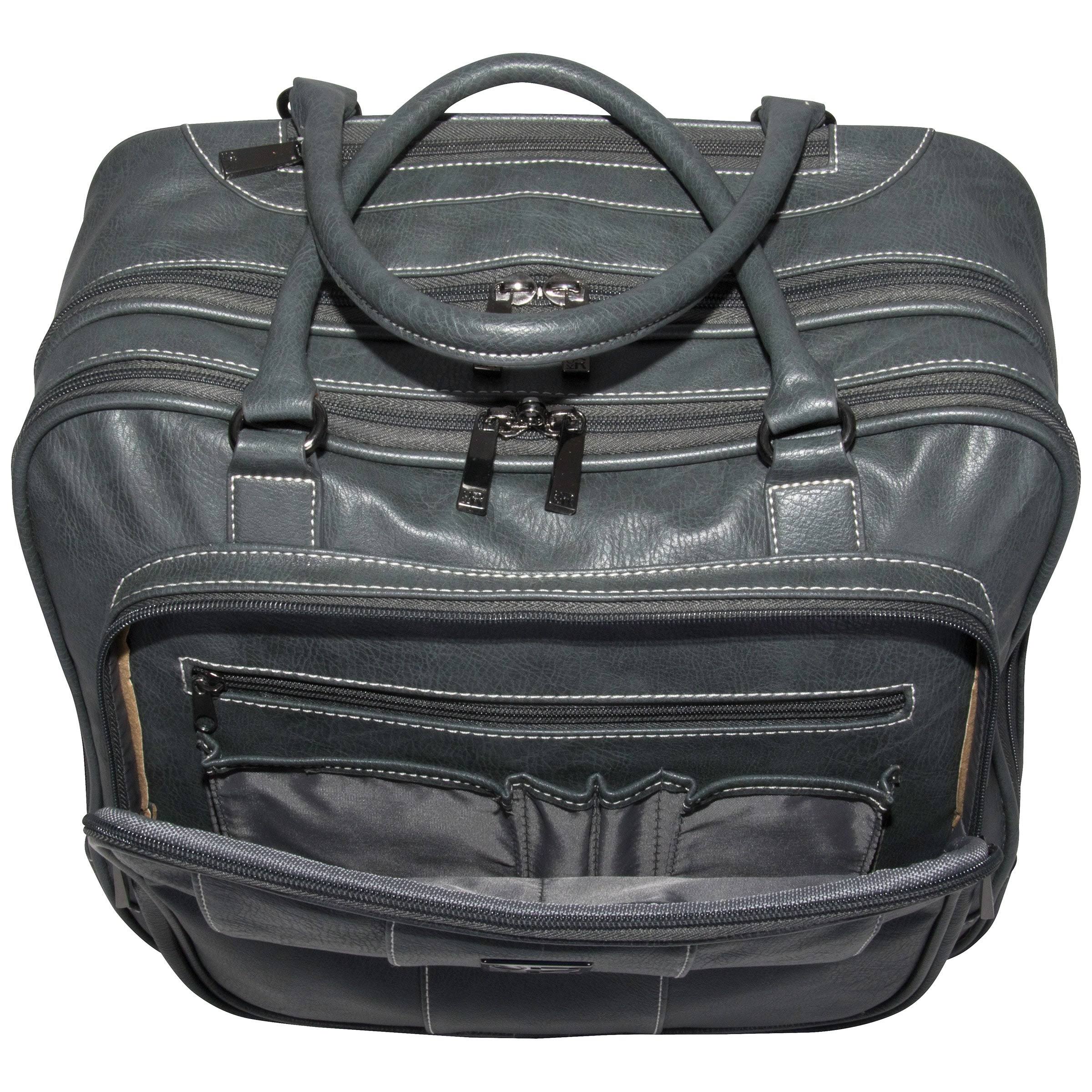 Kenneth Cole Reaction Rolling Laptop Bag Black